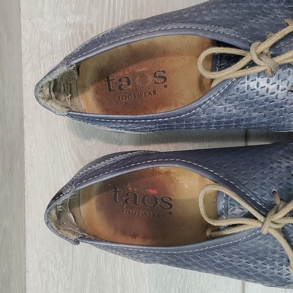 Taos Womens Leather Loafer Slip on shoes sz 38/7.5 - Picture 6 of 14